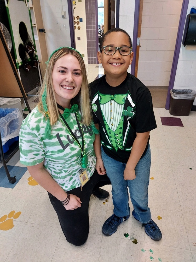 happy St. Patrick’s Day Ms. Apthorpe and Marco!
