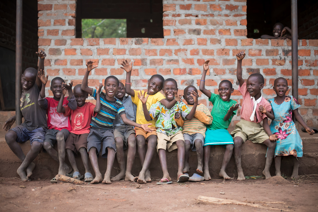 Students in Uganda