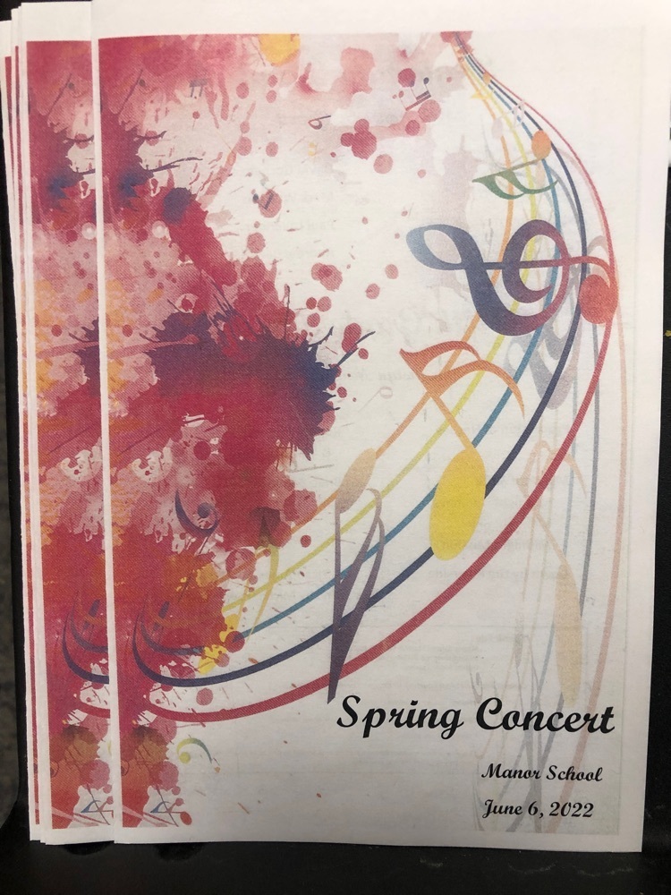 our Spring Concert tonight at 7:00