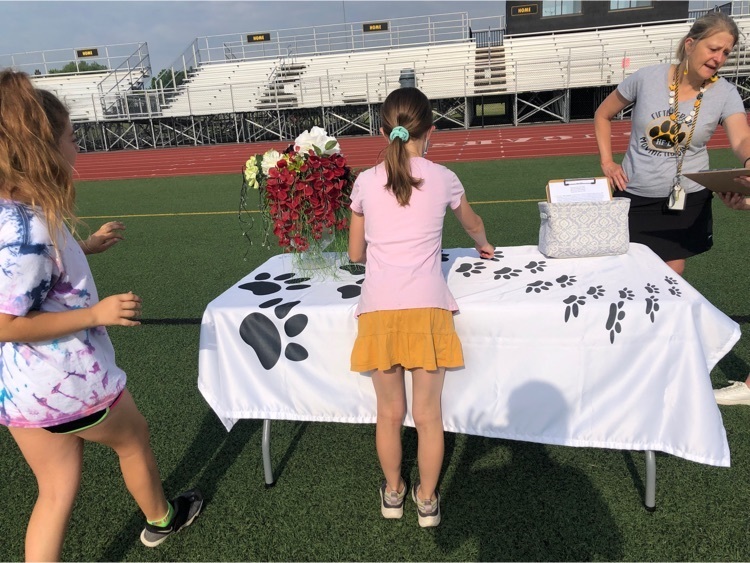 our fifth grade award ceremony team