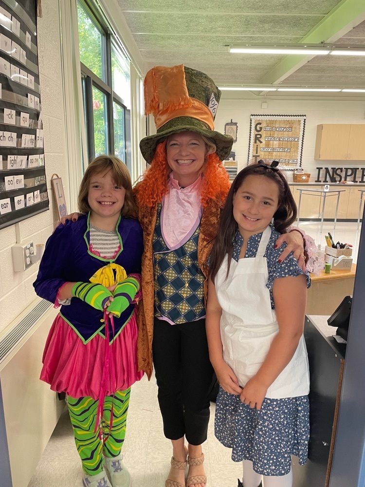 our own fourth grade mad hatter